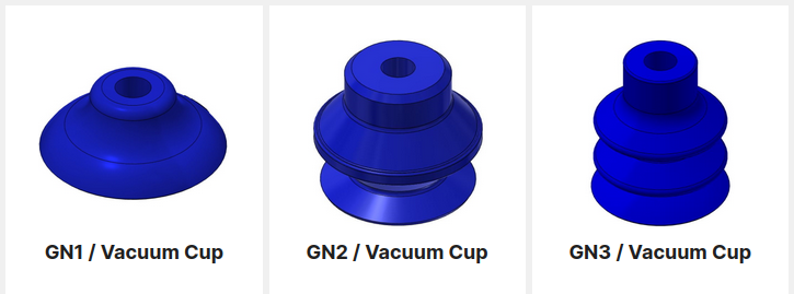 Vákuumtappancsok – kerek